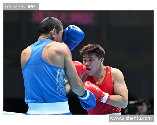全运会｜拳击——男人92公斤级半决赛：韩雪振晋级